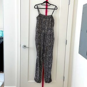 Spaghetti strapped jumpsuit